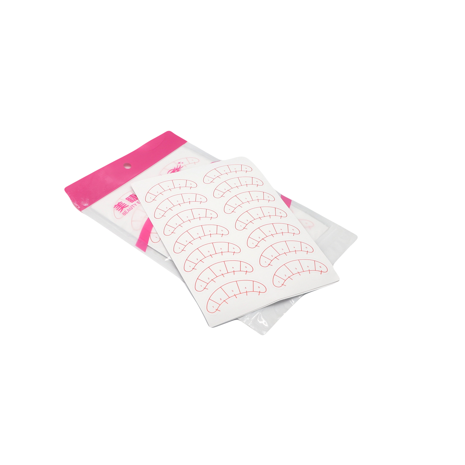 پد مدرج مژه