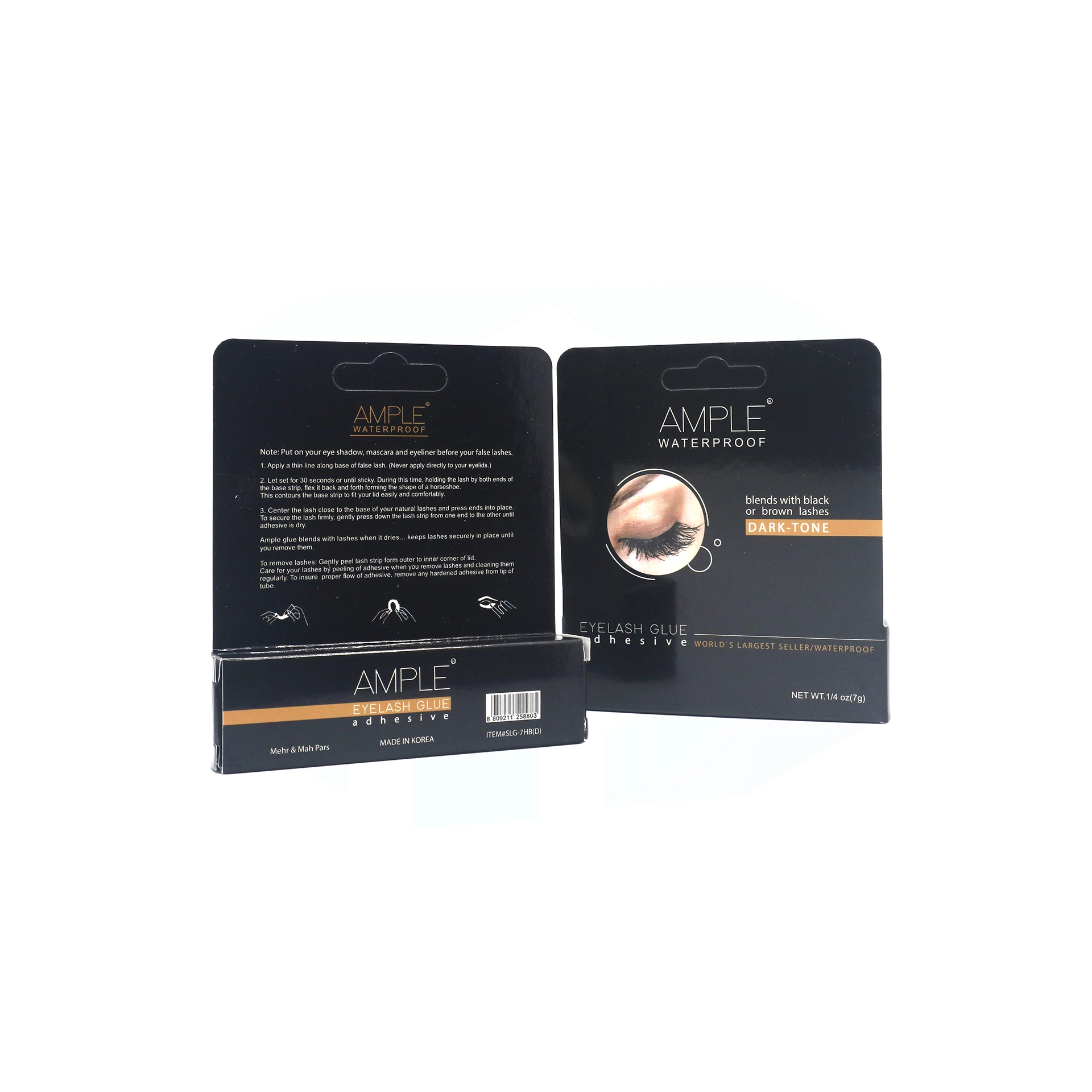 چسب موقت مشکی تیوپی امپل