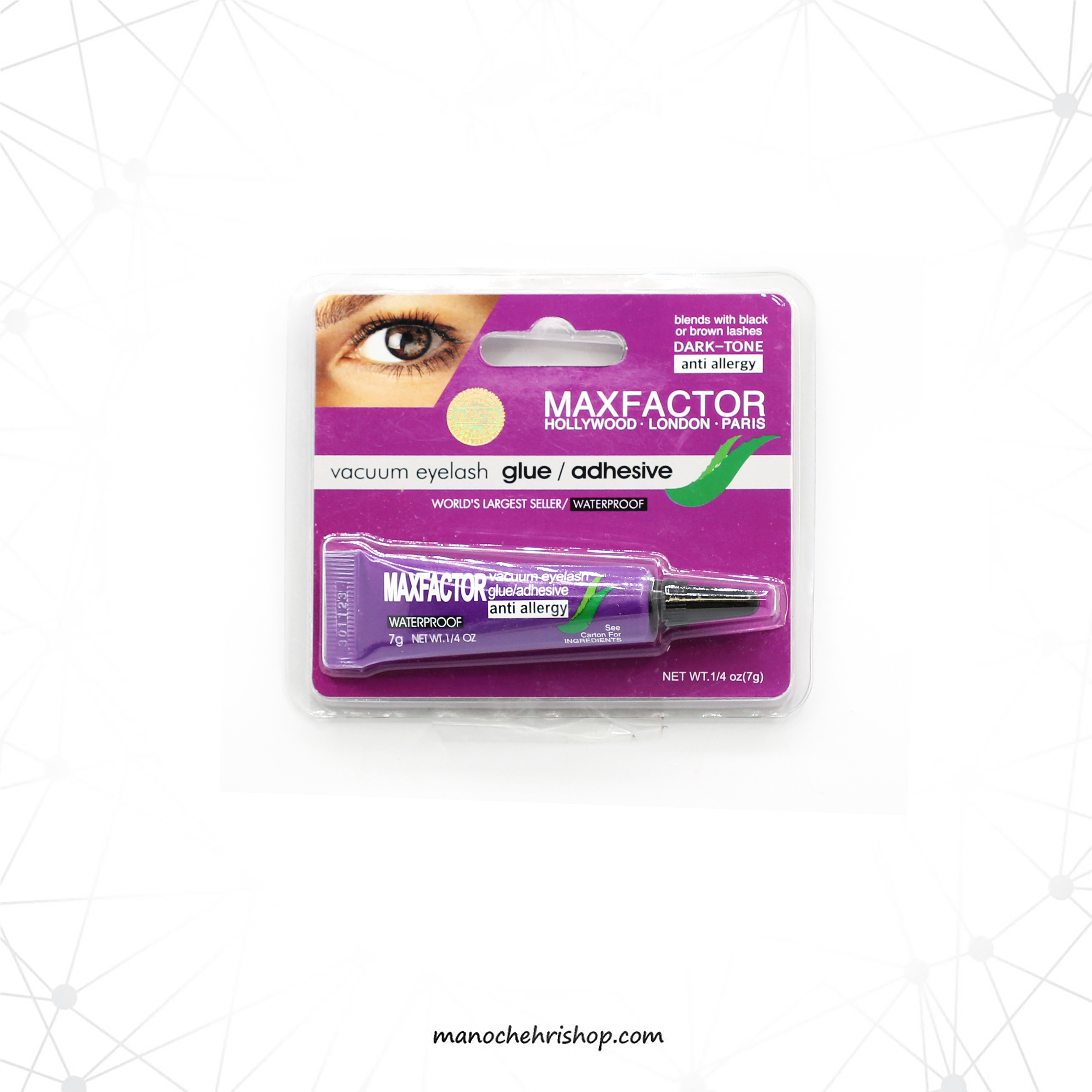 چسب موقت مشکی گیاهی مکس فکتور