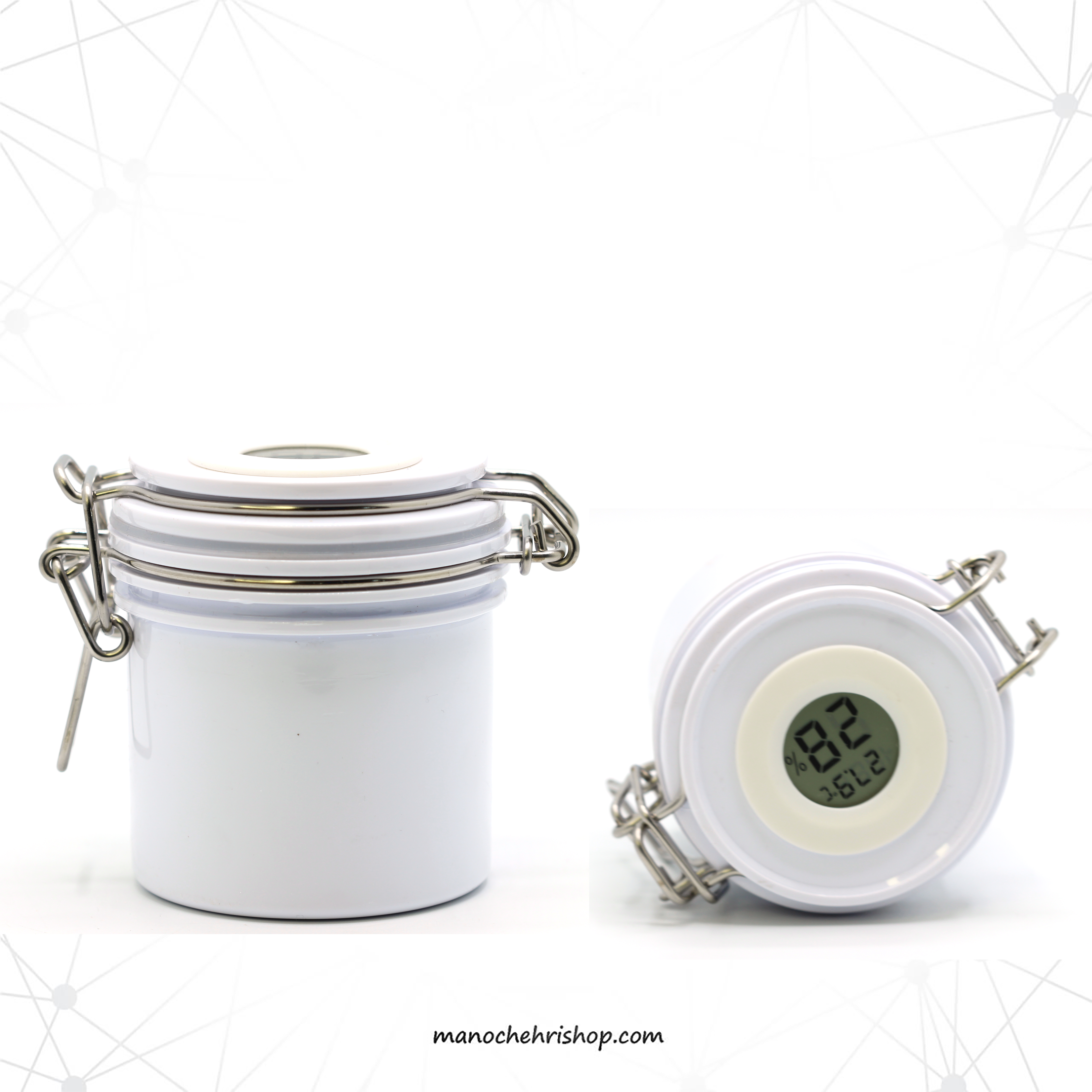 محفظه چسب دما سنج دار