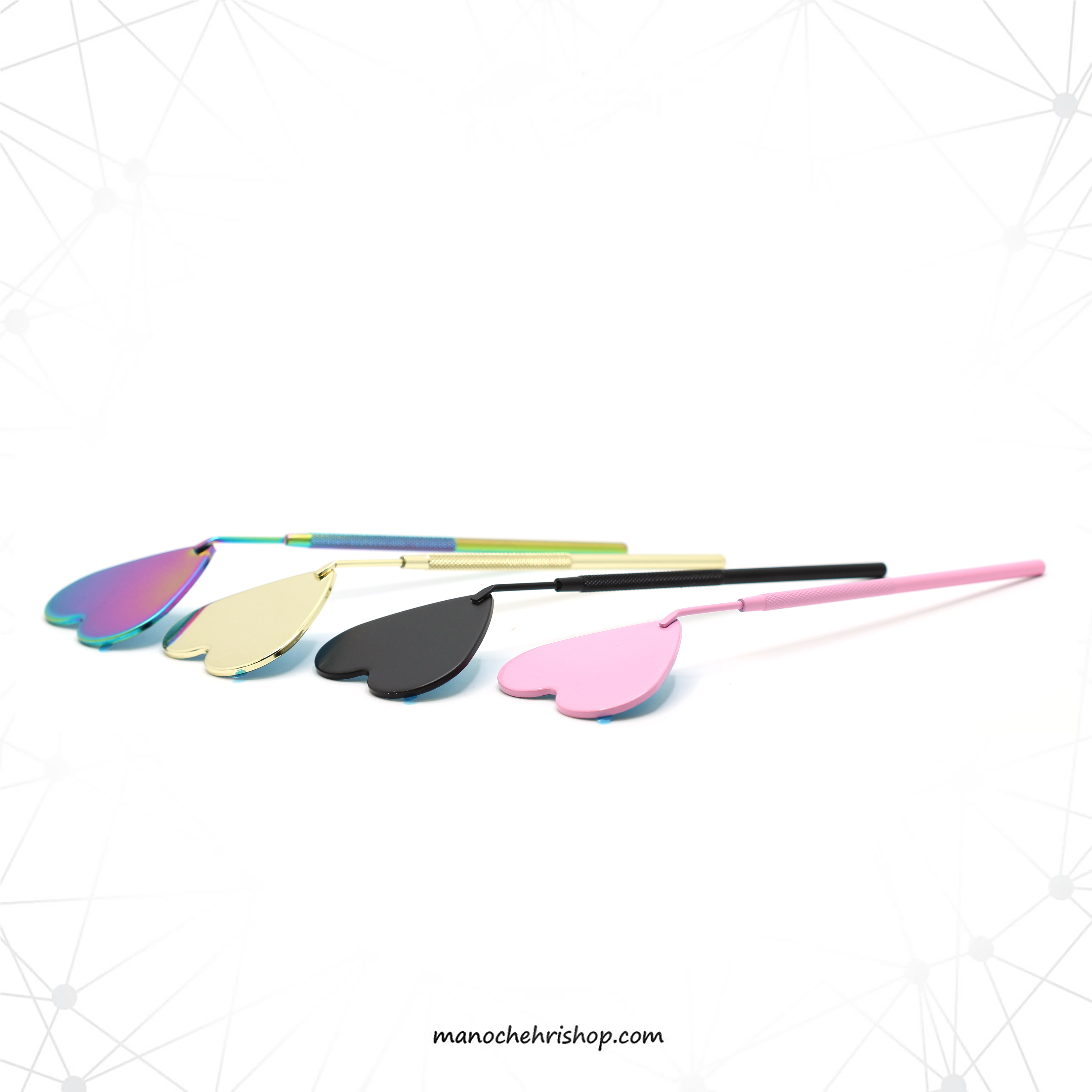 آیینه چک اکستنشن قلبی  مخصوص چک قرینگی اکستنشن