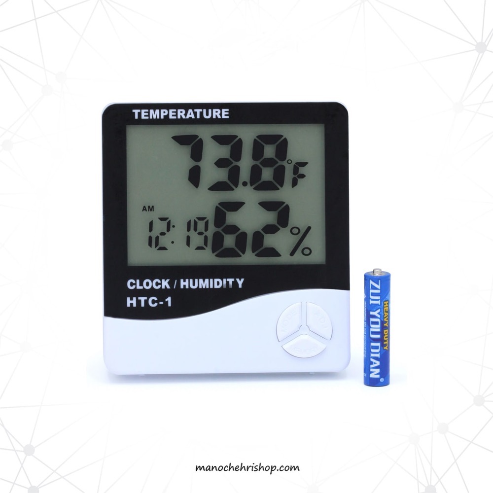 دما سنج و رطوبت سنج ساده